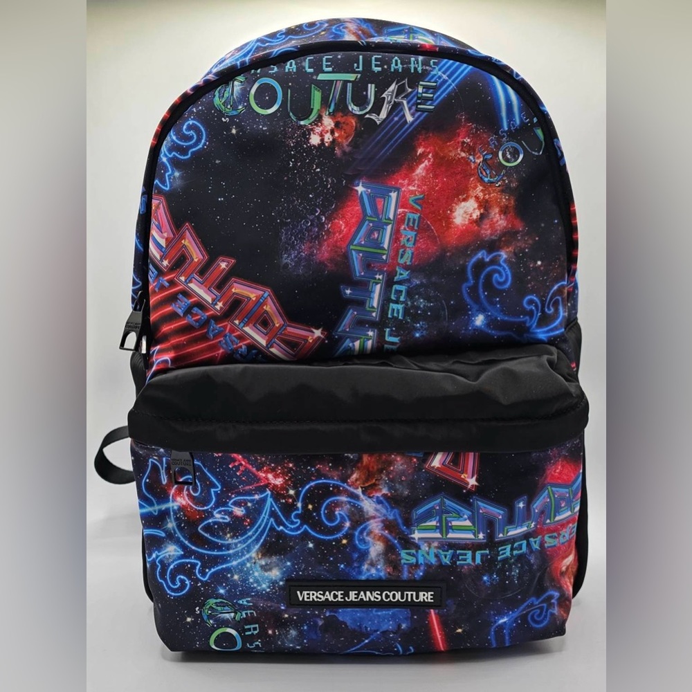 Versace Jeans Couture Logo Space Print Backpack